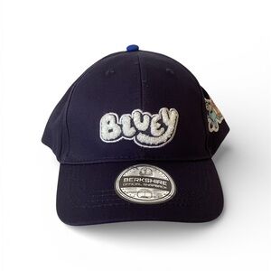 Berkshire Fashions Kids Cap with Bluey Logo and Embroidered Bluey and Bingo  NWT